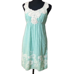 Studio M embroidered and lace dress, XS